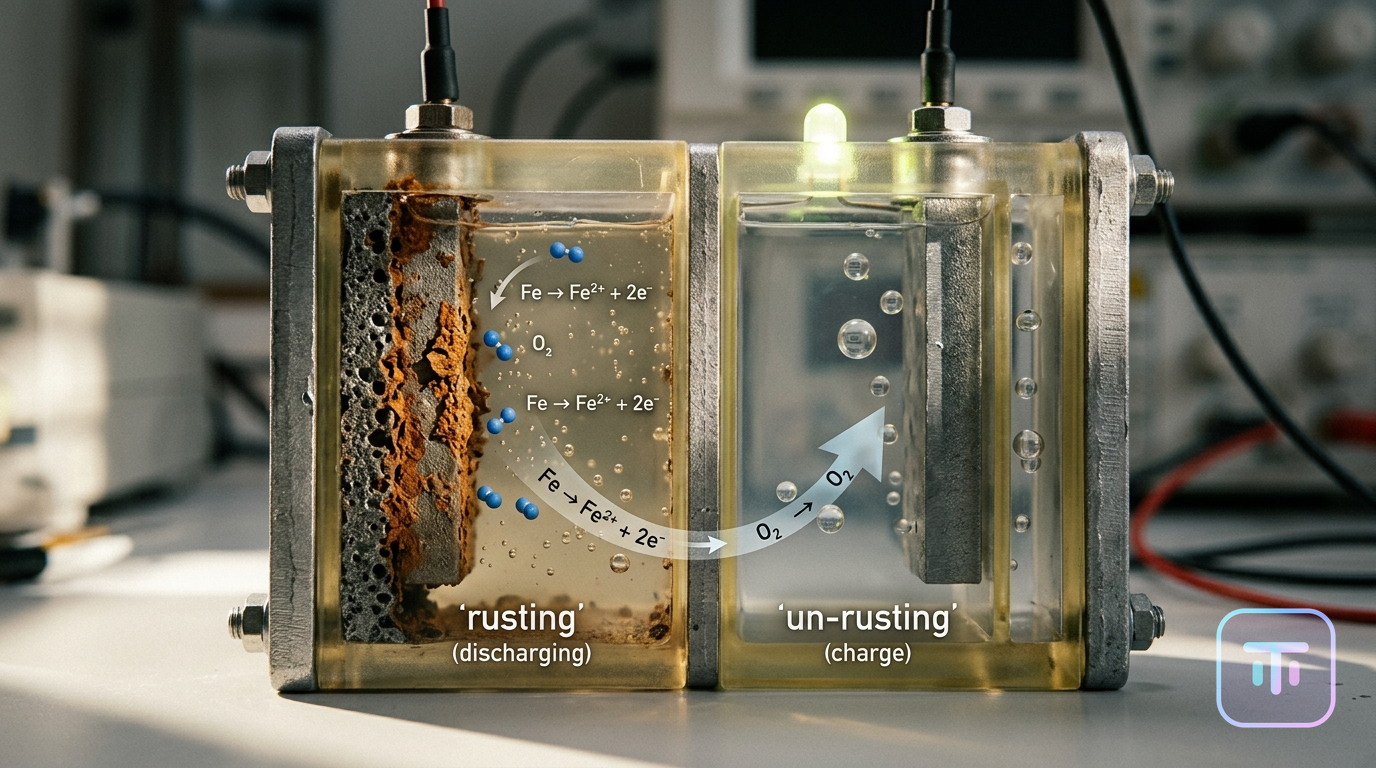 Rust Valu Battery Small Iron-Air Batteries Explained: The Rust Battery Revolution